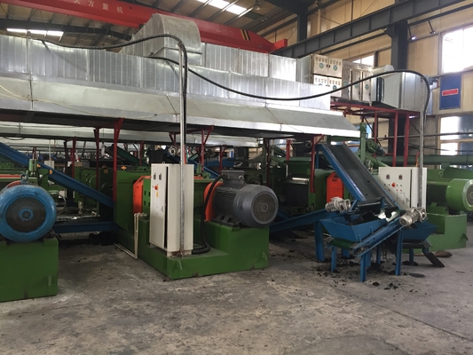 kopen CE Teruggewonnen Rubber Machine Afval Band Recycling Machine Rubber Granulator online manufacture
