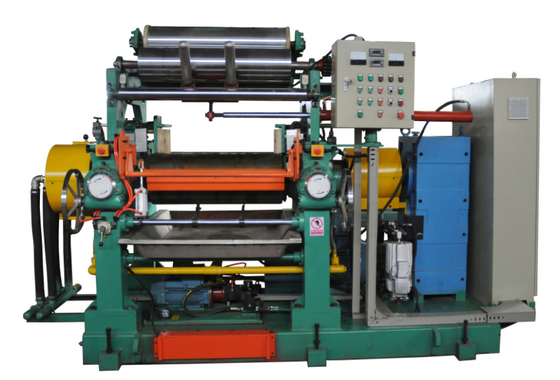 kopen Precision Rubber Texture Mixing Machine Met Plc Control Watergekoelde Rollers Nsk Lagers online manufacture
