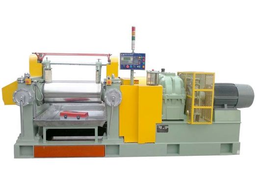 Goede prijs SGS twee rollen rubbermolen met een anti-wrijving rollager, een hydraulische rem en een blender voor het mengrubber online