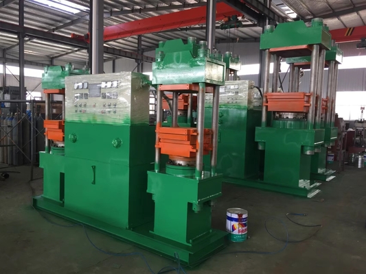 kopen Dubbele set rubberen vulkanisatiepersmachine PLC-besturing Rubbervulcanisator online manufacture
