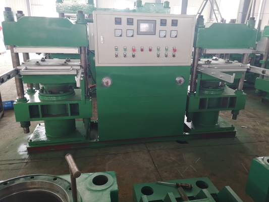 kopen 50Ton dubbele rubberen persmachine SGS PLC controle vulcaniseermachine persmachine online manufacture