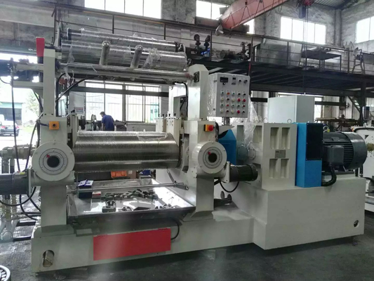 kopen 18 tweede elektrische rubbermengmachine SGS Twee rollenmolen voor rubbercompounding online manufacture