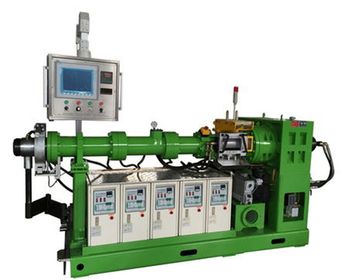 kopen Cold Feed Rubber Extruder Machine Single Screw Rubber Cable Extruder online manufacture