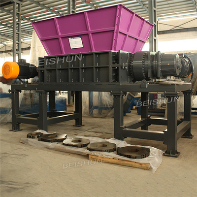 kopen Volautomatische afvalbandrecyclingmachine PLC afvalrubberbandversnipperaarmachine online manufacture