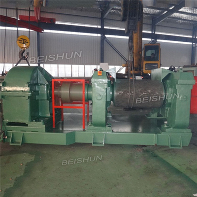 kopen 560mm Afvalband Recycling Machine Band Rubber Crusher Machine voor teruggewonnen rubber online manufacture