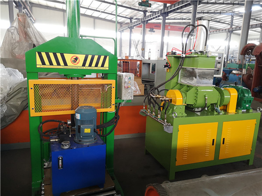 kopen Verticale rubberen snijmachine Hydraulische balensnijmachine online manufacture