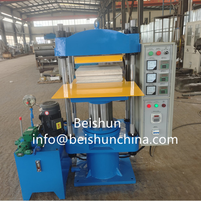 kopen Kleine grootte 400 * 400 mm warmplaat rubber vulcaniserende machine voor de productie van rubber en siliconen producten online manufacture