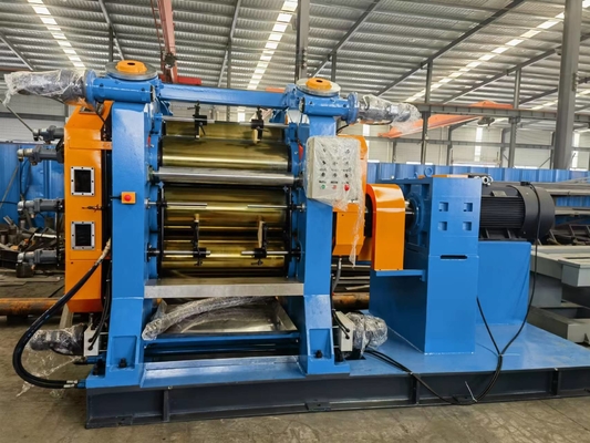 kopen PLC Control 4 Roll Rubber Cord Fabric Calender Machine online manufacture