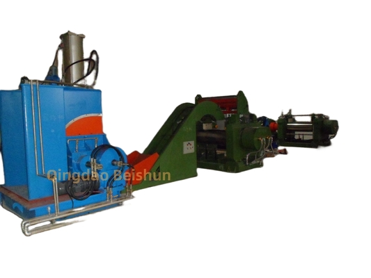 kopen CE-gecertificeerde 75 liter rubber kneader aangedreven door dubbele rib rotor en 110kw motor online manufacture