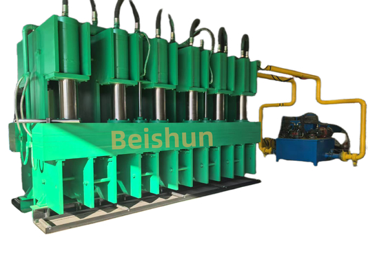 kopen Vervaardigingsmachine voor de vervaardiging van dubbele kaak van rubberheftruck / vulcaniserende gietmachine voor banden online manufacture