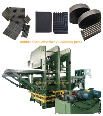 kopen 1000 ton PLC-besturing Rubber Damping Plate Hydraulische gietpers Rubber Vulcanisatie Gietmachine online manufacture