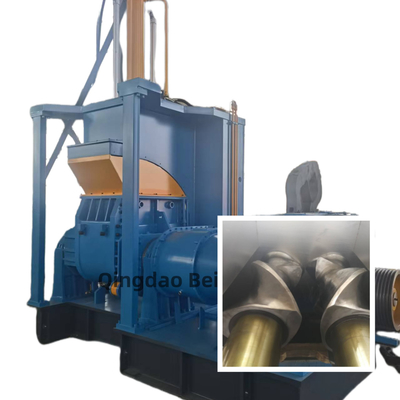 kopen Dual-rotor enkel hydraulische onderdruk rubber kneedmachine online manufacture
