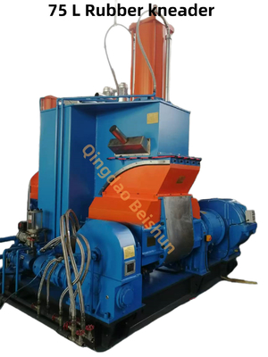 kopen Onder druk geplaatste 75-liter rubber kneader Hydraulisch omgedraaide L-mengkamer Waterkoeling online manufacture