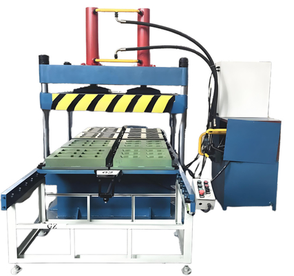 kopen 1200×1200 Werktafel Rubber Vulcaniseringsmachine voor het vervaardigen van rubbervloertegels online manufacture