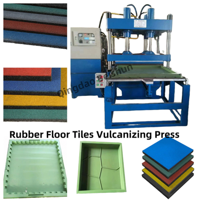 kopen 300 mm slag automatische rubbervloertegelmachine voor het maken van rubberkorrels uit afvalbanden online manufacture