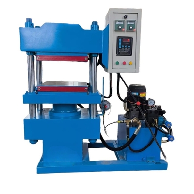 kopen PLC touchscreen platte vulcaniseringsmachine 80 ton klemkracht voor NBR FKM siliconen afdichtingen online manufacture