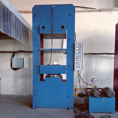kopen Rubber Massieve Banden Productie Machine - 100 Ton Dubbele Werklaag Heetpersmachine - Rubber Wielen Productie Apparatuur online manufacture