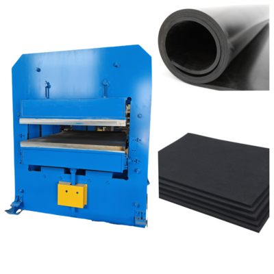 kopen 800 Ton Clamping Force Rubber Vulcanizing Press For EPDM Rubber Sheet Manufacturing online manufacture