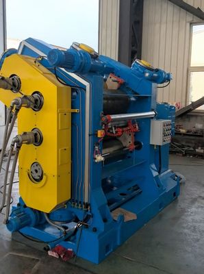 Goede prijs F-Type 3-rols rubber kalandermachine met 500mm cilinderdiameter, 10kW vermogen en 1000mm rollengte voor hoogwaardig composietrubber online