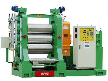 Rubberkalendermachine 5002000mm Breedteopties met Facultatief Koelsysteem