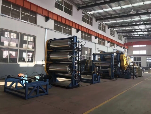 Elektrische 220V/380V/440V rolkalendermachine met optioneel vacuümsysteem