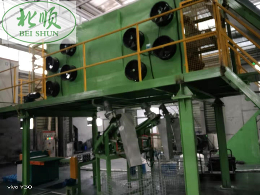 Batch off rubber koelmachine voor geautomatiseerde verwerking van rubberplaten