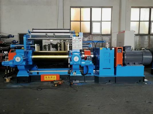 Goede prijs Gegote ijzer twee rollen rubber mixing mill machine en rollen diameter 12 14 16 inch online