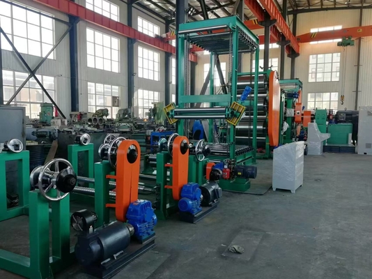 3 rol continu rubber calendering machine optionele koelsysteem