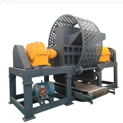 Semi-automatische bandenrecyclingmachine voor het verwijderen van afvalbanden