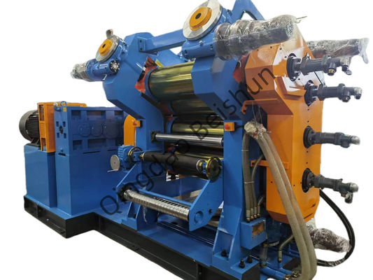 Kwaliteit 4-rol PLC-rubberkalender met nauwkeurige controle van de dikte van het rubbermateriaal en een stabiel koelsysteem Fabriek