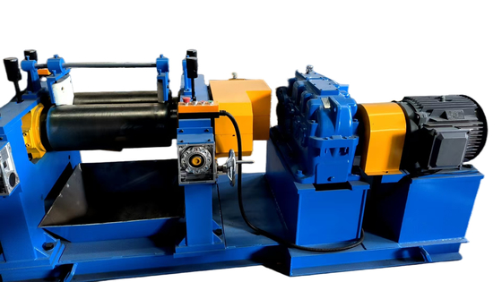 10 inch rubber open molen met elektrische toonhoogte aanpassing voor kleine productie