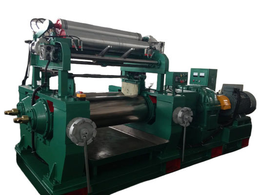 18 inch elektrische verstelbare rubbermengmolen uitgerust met stock blender apparaat