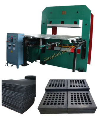 Goede prijs Rubberen schokbestendige plaat / rubberen scherm vulcaniserende gietmachine met druk trekvorm door elektrische verwarming online