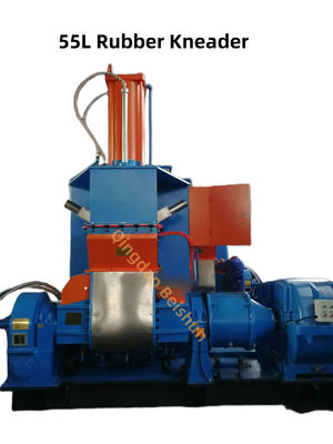 Rubber Blender 110KW Main Motor Power 9500KG Capacity for Production and Processing