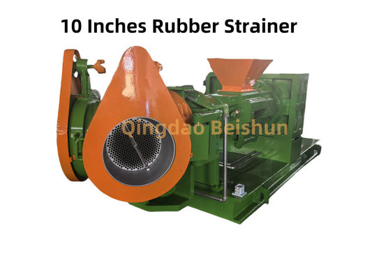 Goede prijs 10 Inch Twin Head Rubber Strainer Extruder met 1600kg/Uur Capaciteit voor Gefilterd Rubber Bewerking online
