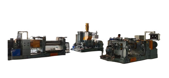 Goede prijs Waterkoeling Twee rollen rubbermengmolen met PLC-besturing en 30 kg capaciteit voor de productie van rubber online