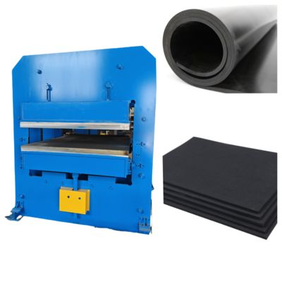 800 ton Clamping Force Rubber Vulcanising Press voor de vervaardiging van EPDM-rubberplaten