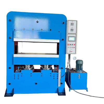 Goede prijs 1000×1000 mm werktafelframe structuur platte vulcaniserende persmachine met hydraulisch systeem van 400 ton online