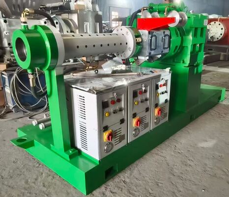 Goede prijs 120 mm schroefdiameter koudvoedende pinvat rubber extrudermachine met een productiecapaciteit van 60-150 kg/uur online