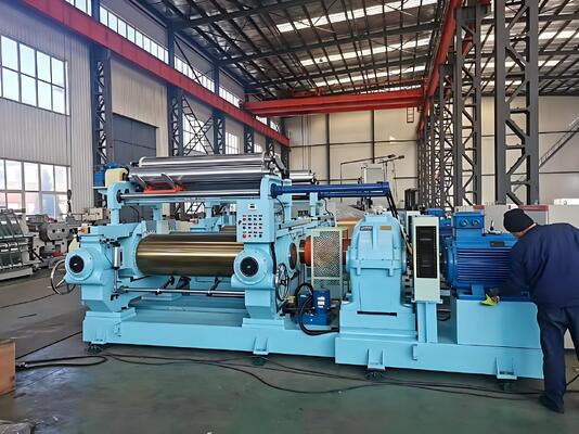 Goede prijs 16'Automatische open mengmolen voor het mengen van rubber / met harde rollers / motor met hoge pk online