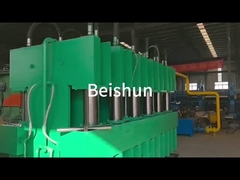 Dubbele kaak-type rubber handrail vulcaniserende pers en banden loopvlak vulcaniserende machine