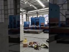 2000 mm Breedte Drum Type Rubber Vulcaniserende persmachine Transportband Productie