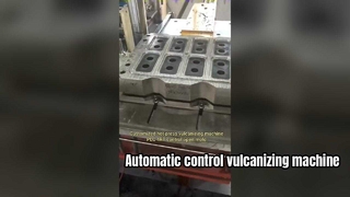 Rubberpersmachine PLC Automatische malopening