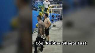 Rubberen batch-off koelmachine voor efficiënte koeling